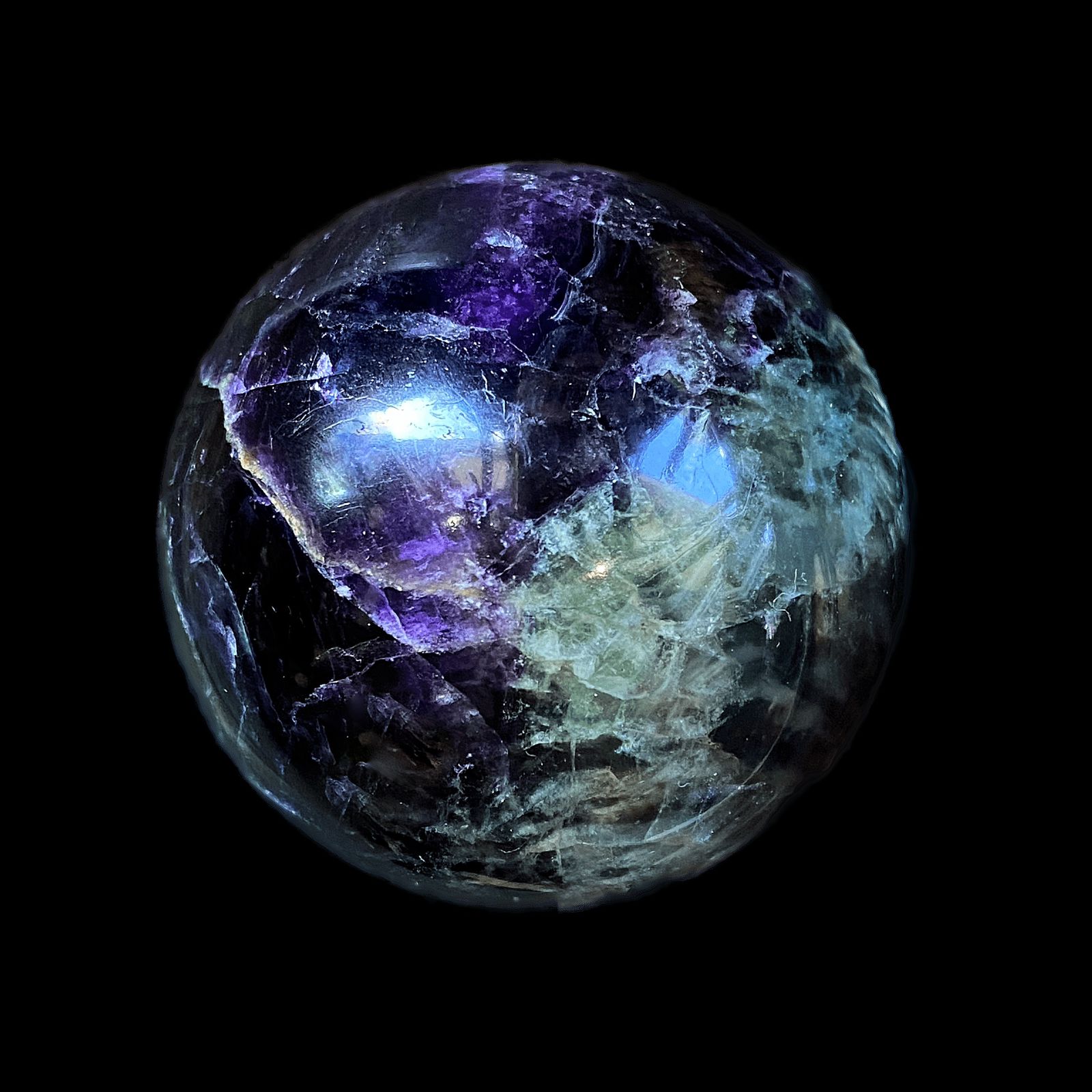 Колдовской шар из Флюорита